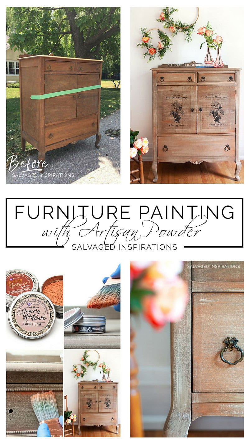 Painting With Artisan Powder _ Before and After