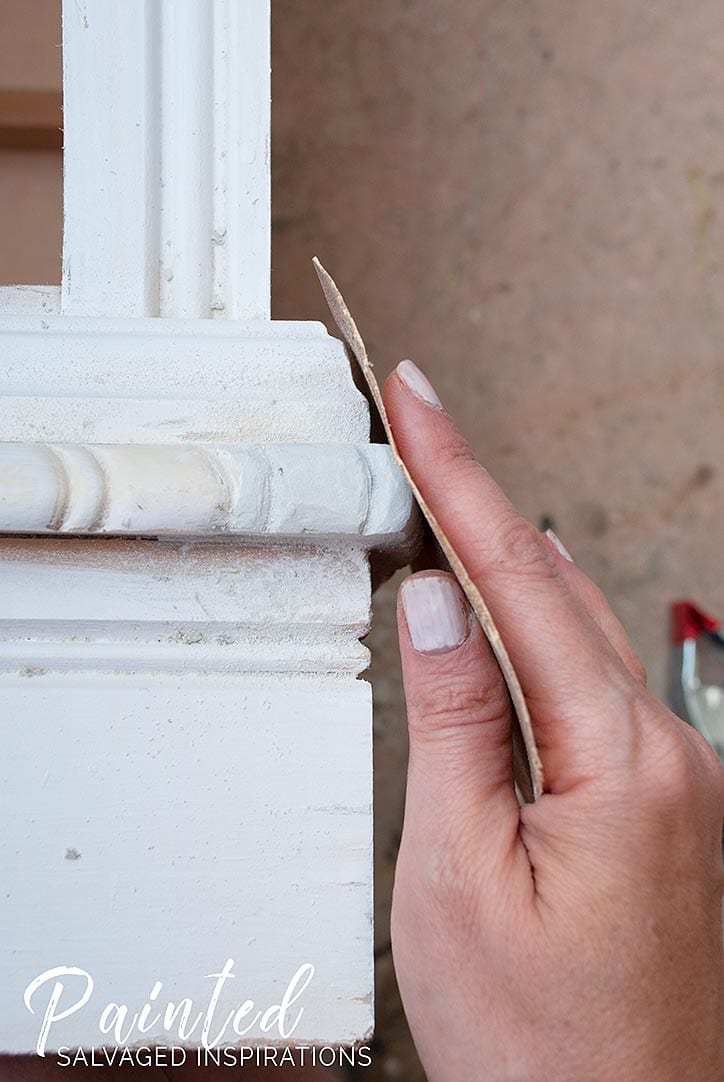 Repairing Furniture Trim W Bondo