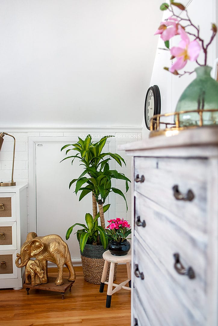 SI Blog - Salvaged Bedroom Reveal w Painted Furniture