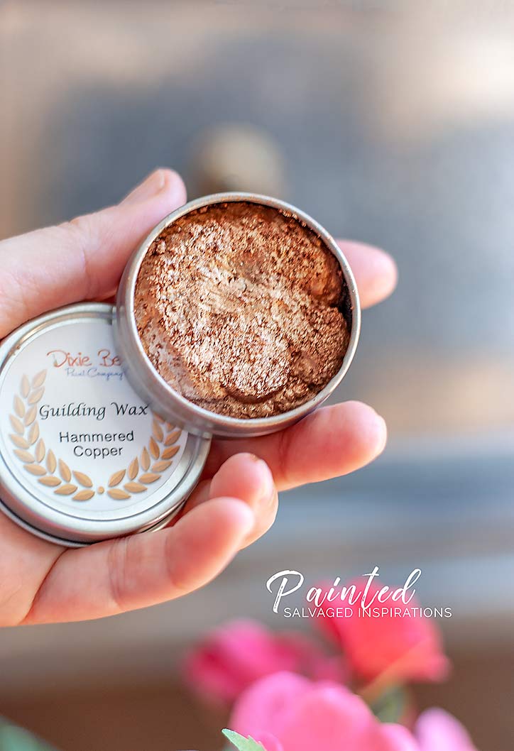 Dixie Belle's Hammered Copper Guilding Wax