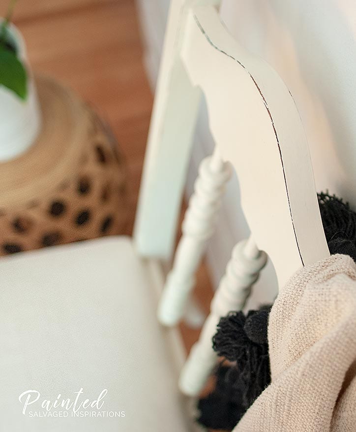 Lightly Distressed Painted Chair