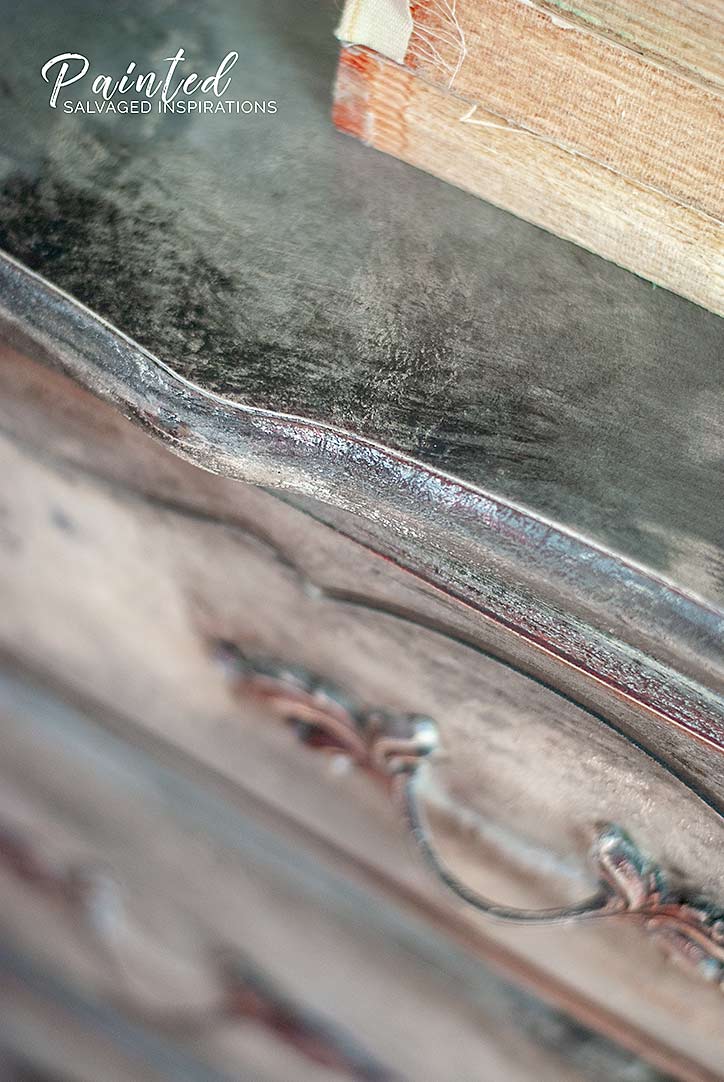 Distressed Furniture Ideas - Painted French Provincial Top