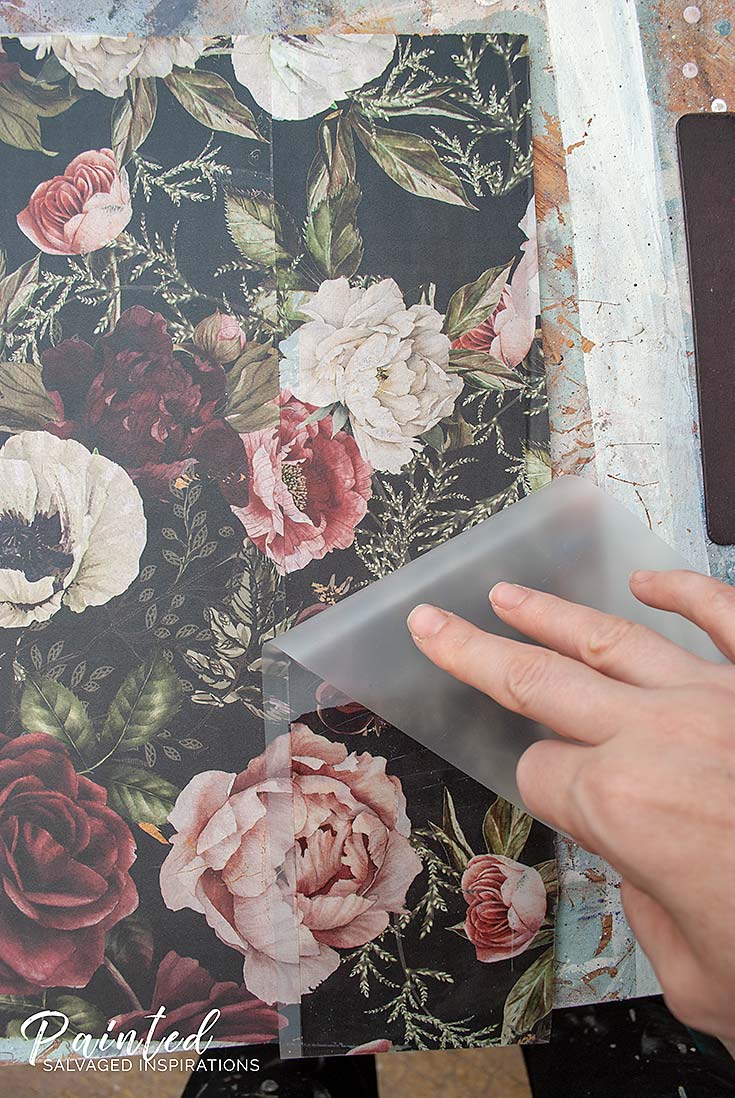 Furniture Transfer Rub Method