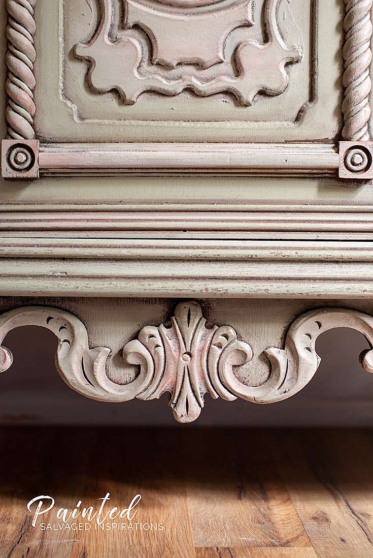 Close Up of Fall Buffet Makeover