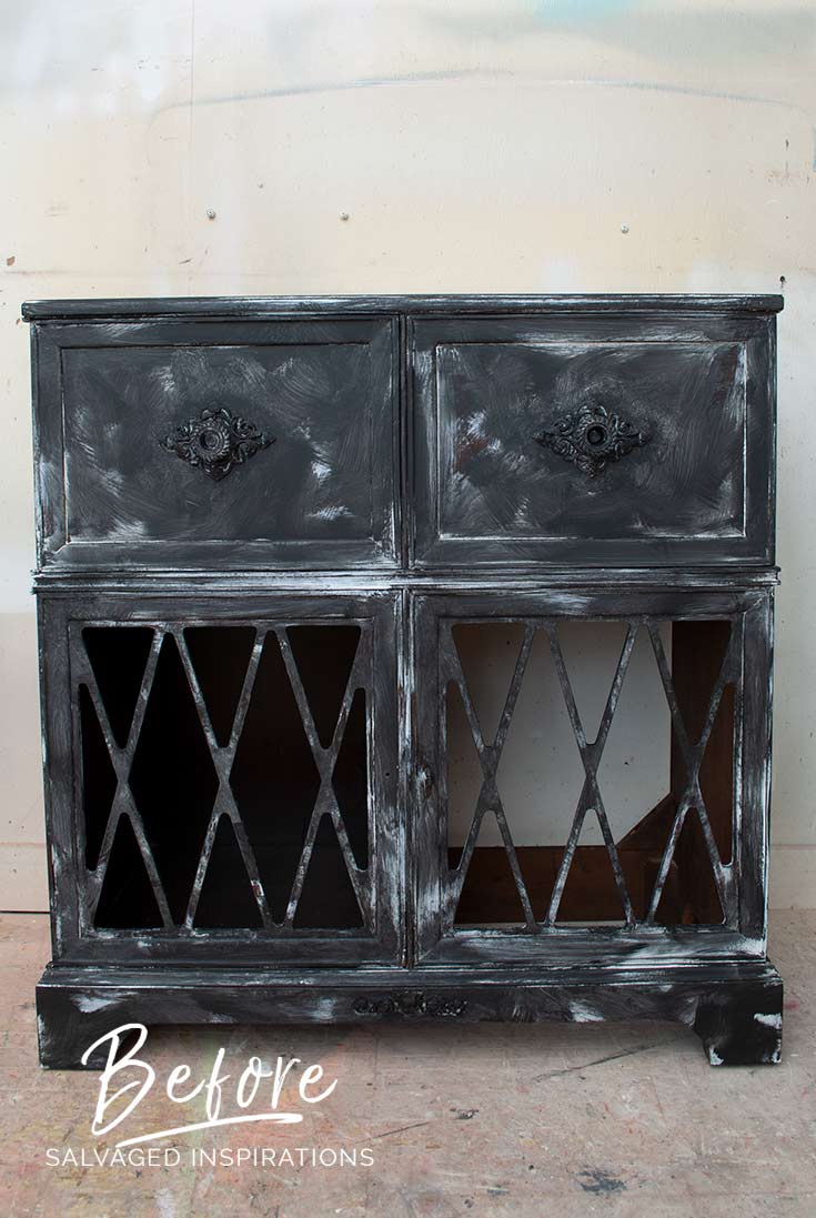 Radio Cabinet ReStyle Before