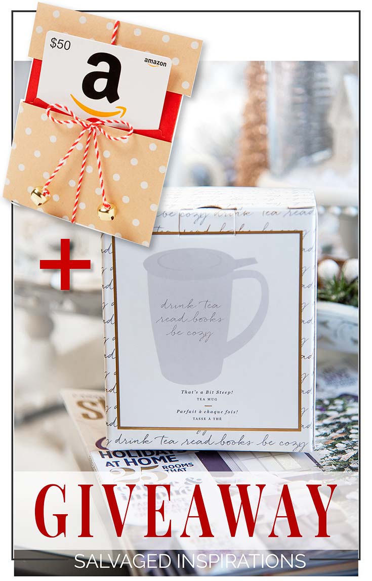 Amazon Certificate and Indigo Mug Giveaway SI Blog