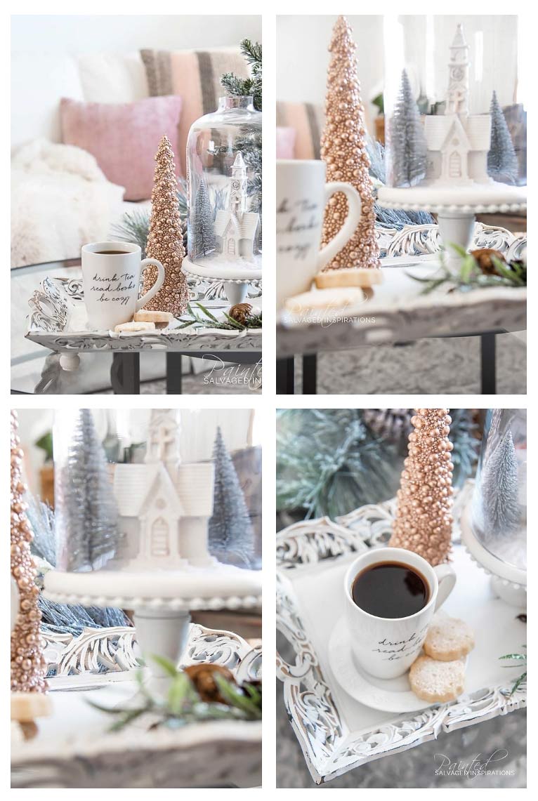 DIY Painted Wood Tray Makeover _ Christmas Style