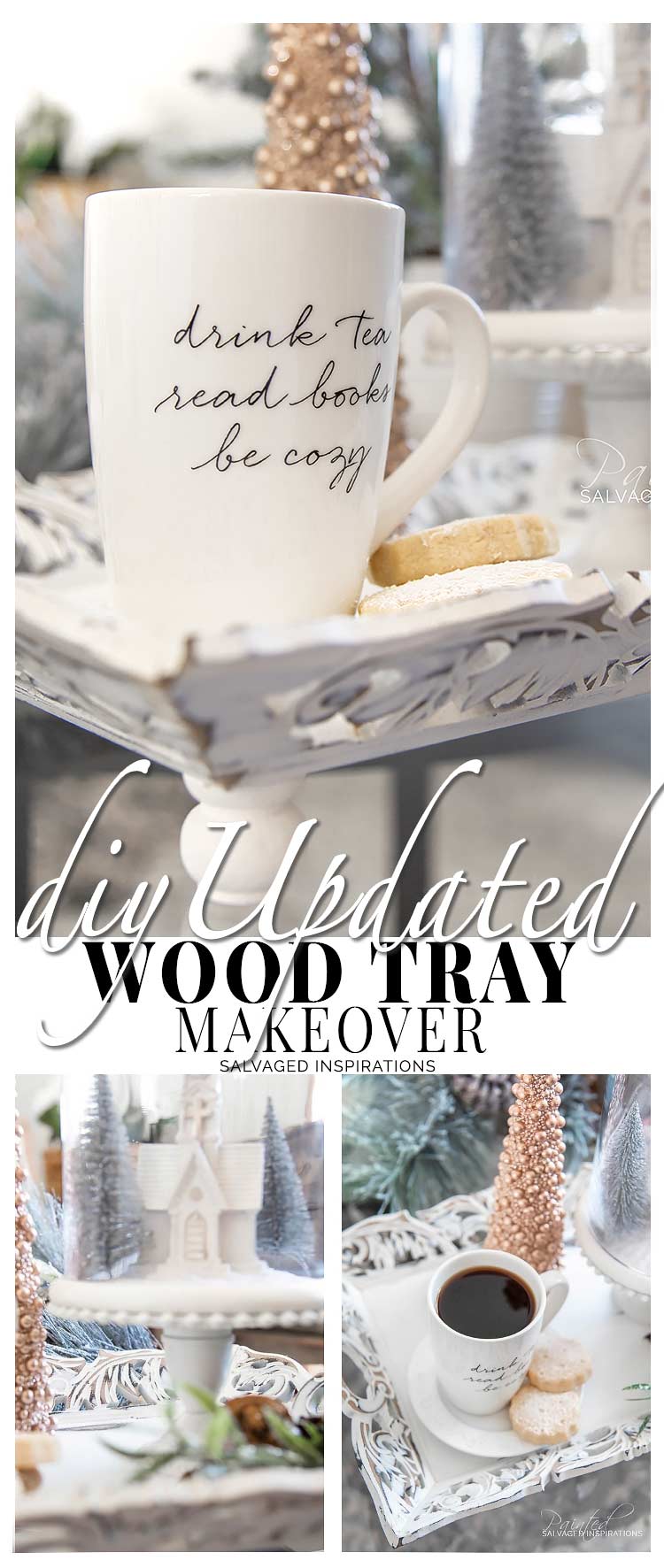 DIY Updated Wood Tray SIBlog