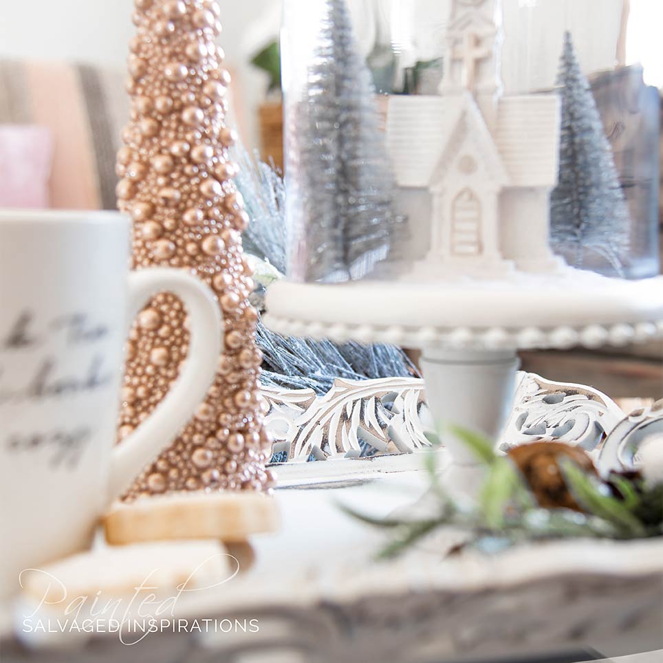 DIY Wood Tray Makeover Sanded w Feet IG