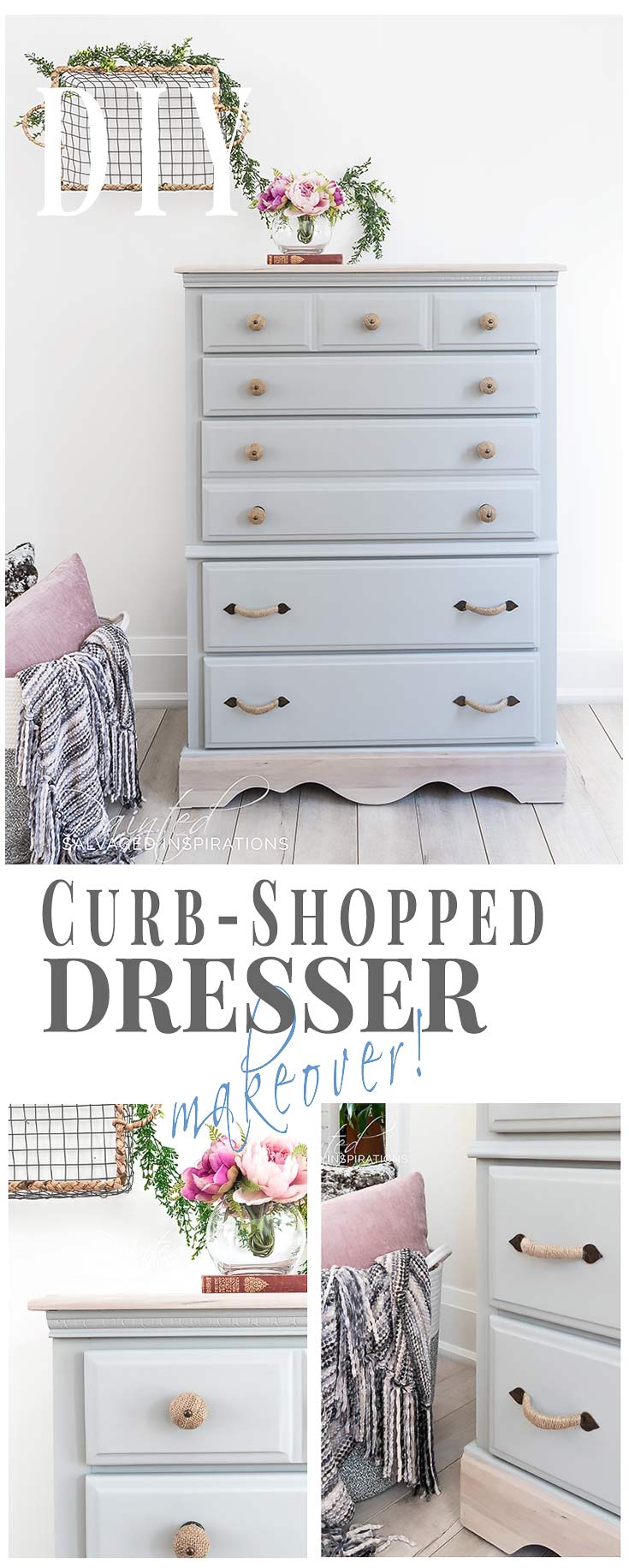 DIY CurbShopped Dresser Makeover_