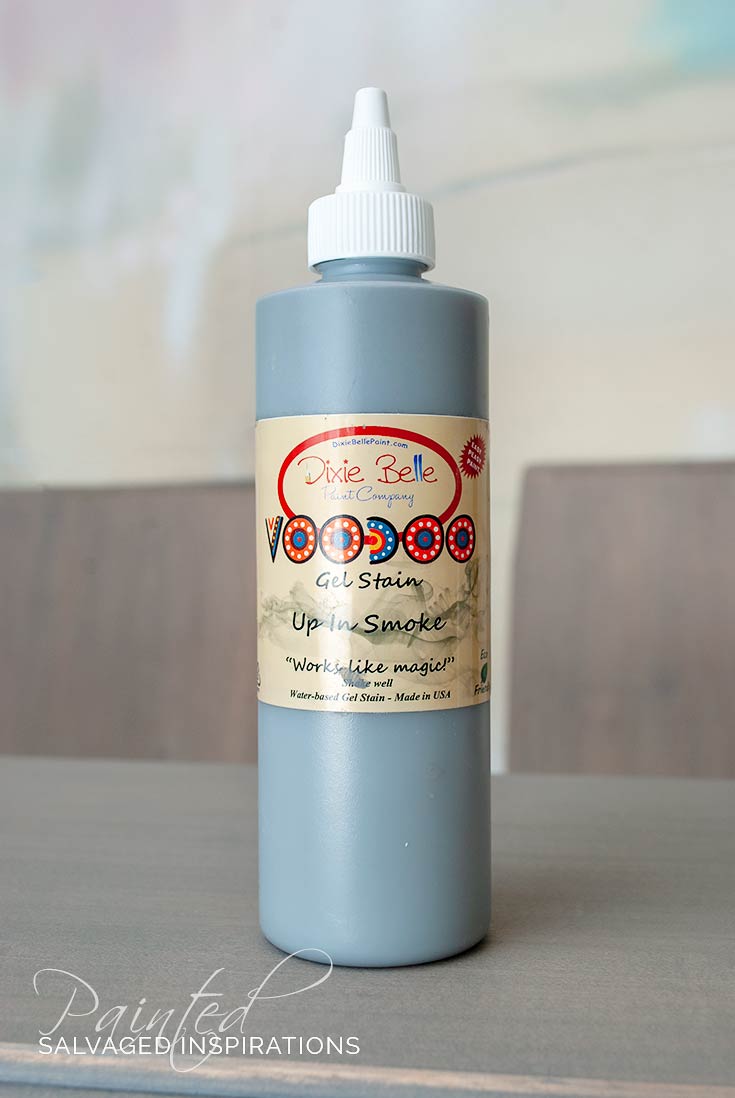 Dixie Belle Up In Smoke Gray Waterbased Gel Stain - Salvaged Inspirations