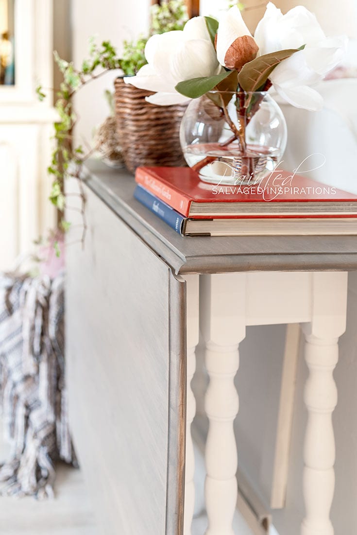 Vintage Drop Leaf Table Makeover