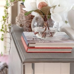 Weathered Gray Gateleg Table Makeover