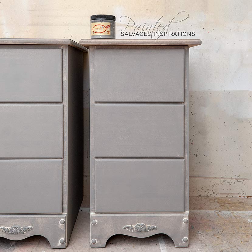 Painted Night Table Makeover