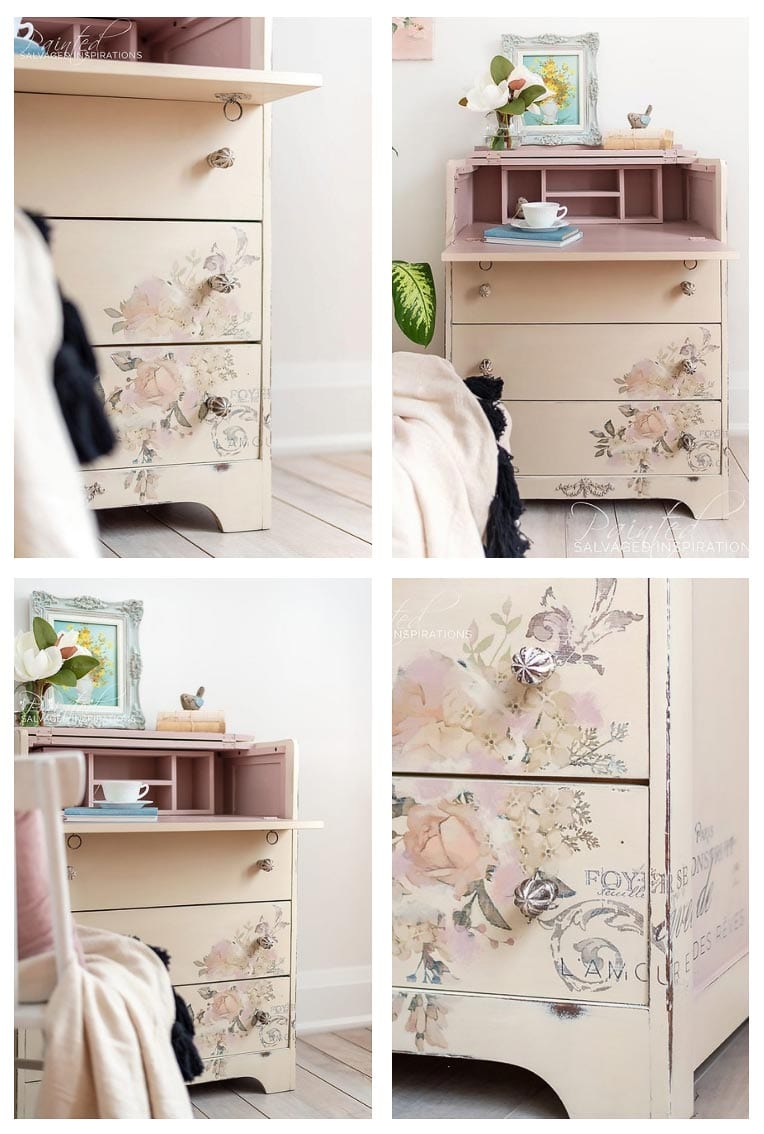 Salvaged Vintage Desk Makeover