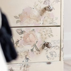 Vintage Flip Writing Desk Dresser IG