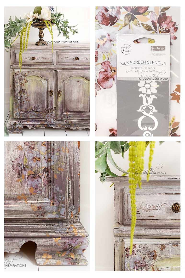 Lavender Fields Buffet Makeover