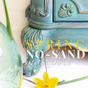 Spring NO SAND Dresser Makeover