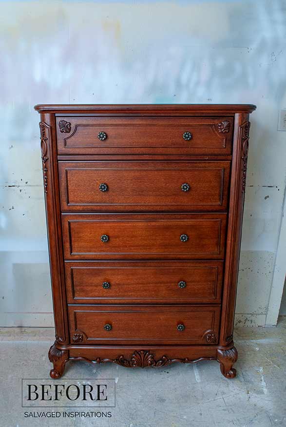 Spring TallGirl Dresser Before