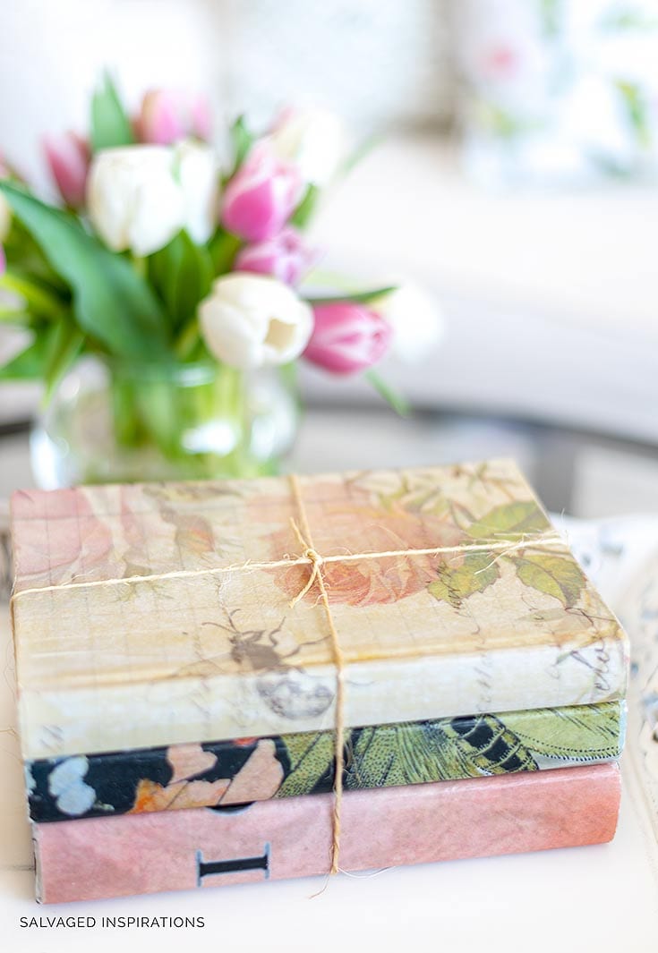 Book Decor for Painted Furniture Styling