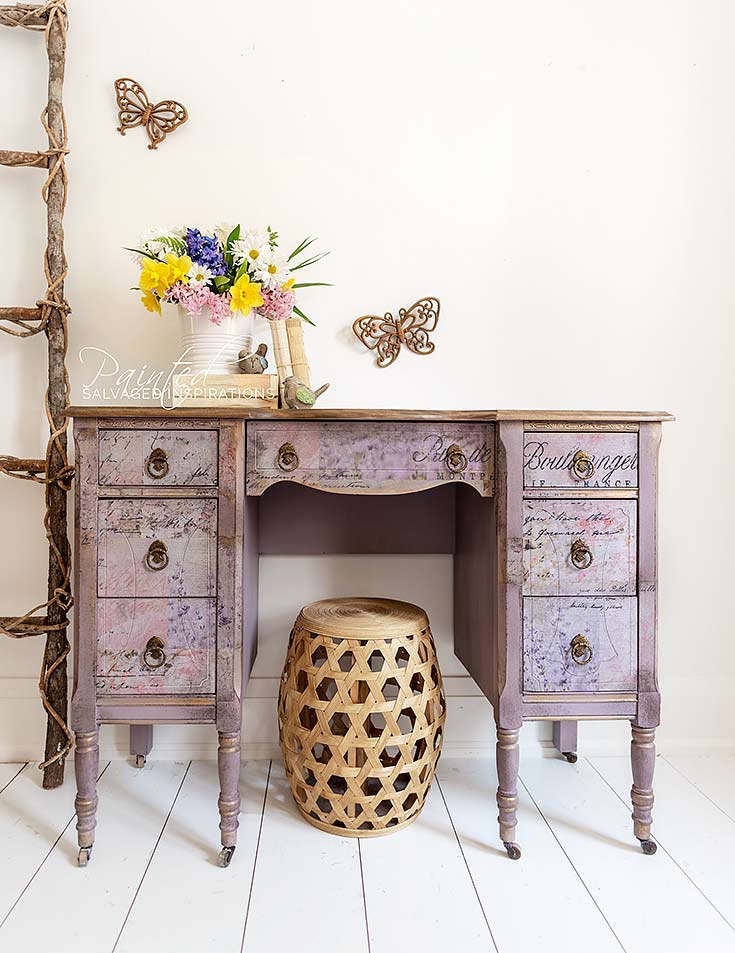 How To Sand the Top and Lip of Vintage Dresser