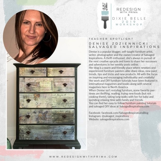 Salvaged Inspirations - Redesign Dixie Belle Conference Promo