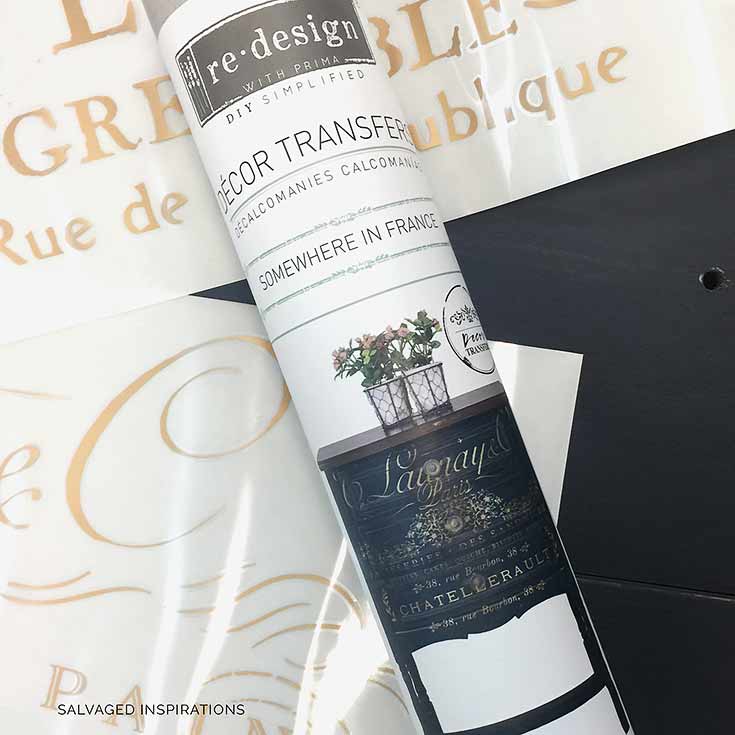 Somewhere In France Gold French Furniture Transfer