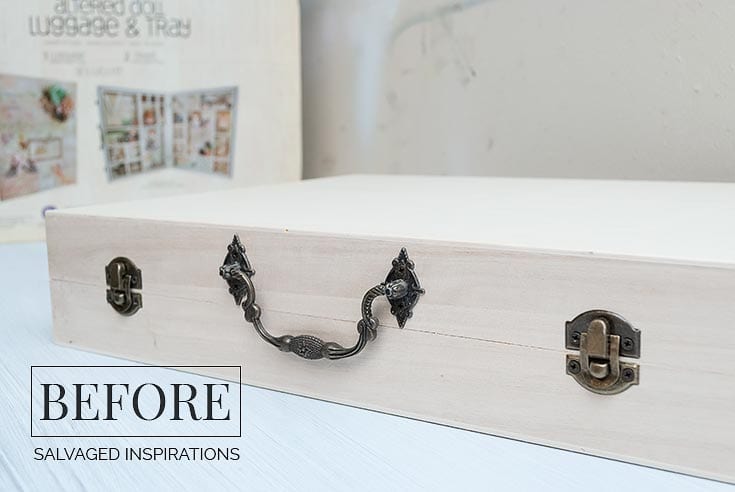 Prima Wood Luggage Box Before