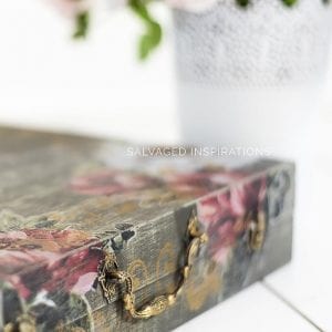 ReDesign With Prima Stencilled Wood Box