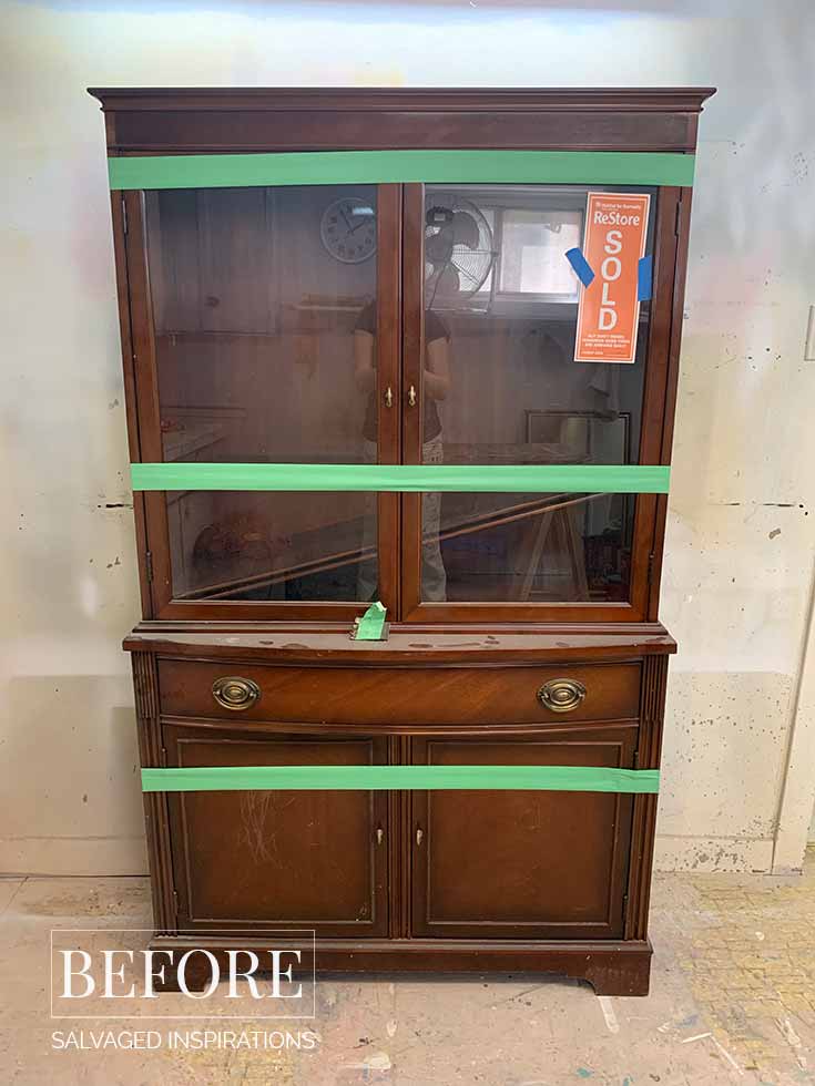 ReStore ChinaCabinet Before Pic