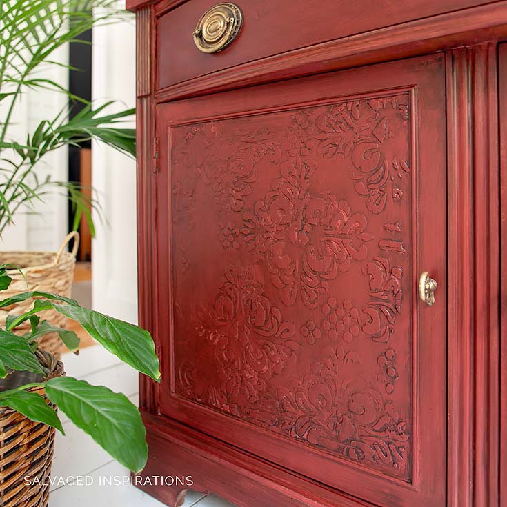 Side View of Raised Stencil IG