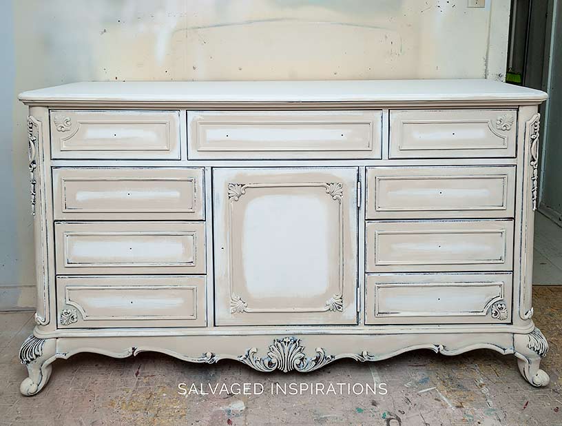 Base Coats of Blended Dresser