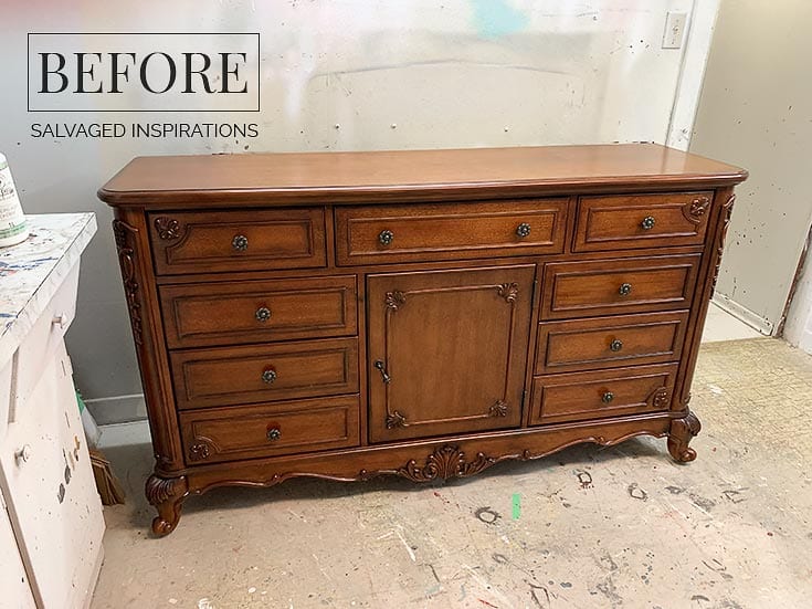 Long Dresser Set Before