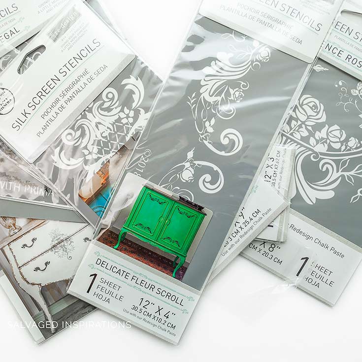 ReDesign With Prima Silk Screen Stencils