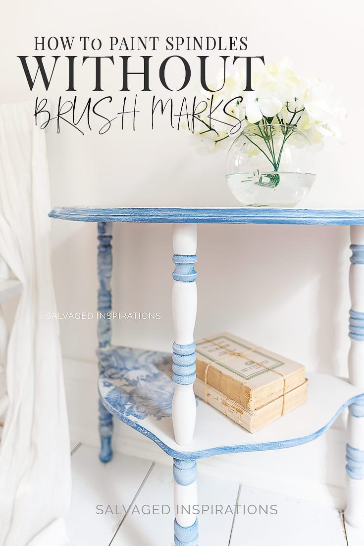 TXT How To Paint Spindles WITHOUT Brushmarks