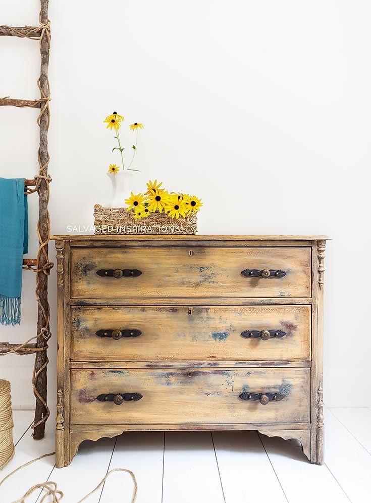 Deodorize Wood - Antique Dresser Makeover