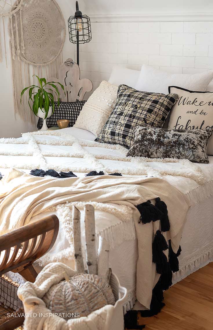 Fall Bedroom Makeover Salvaged Inspirations