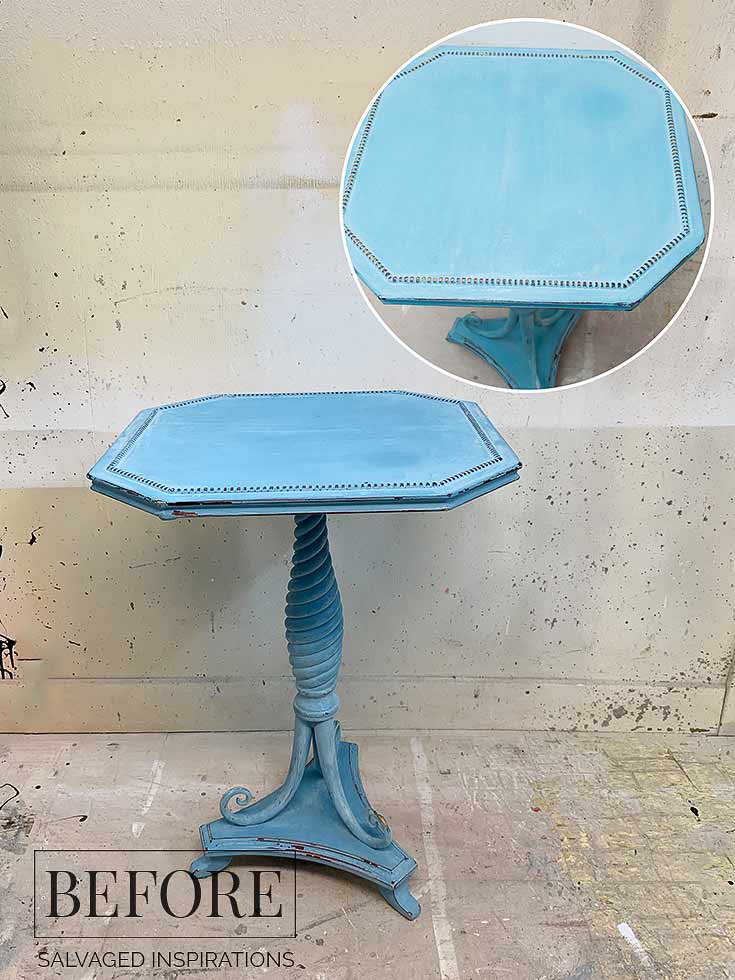 Mable Side Table Makeover - Before