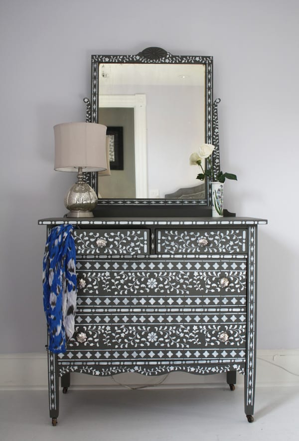 Wear Wag Repeat Bone Inlay Dresser