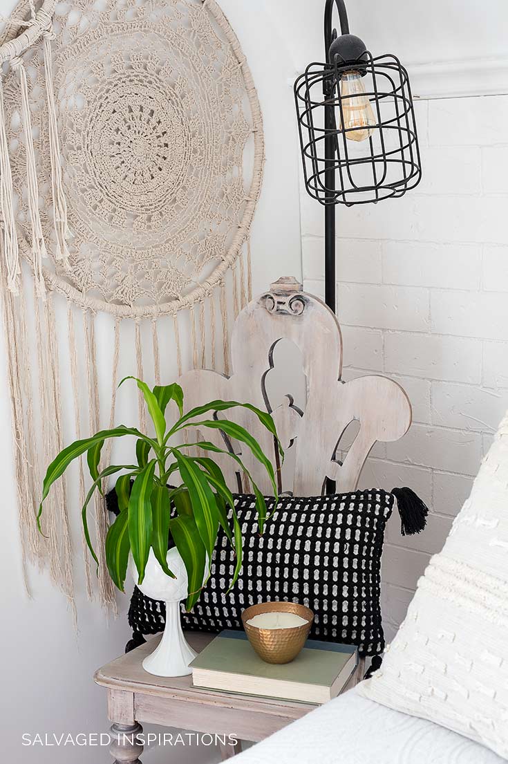 Whitewashed Wood Chair