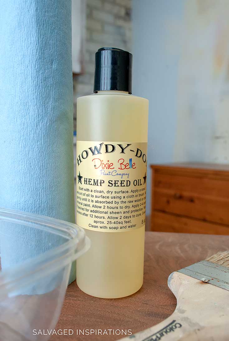 Hemp Seed Oil For Furniture