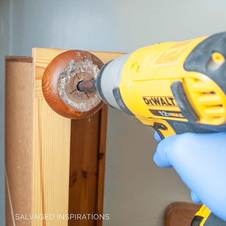 Removing Bun Foot From Dresser