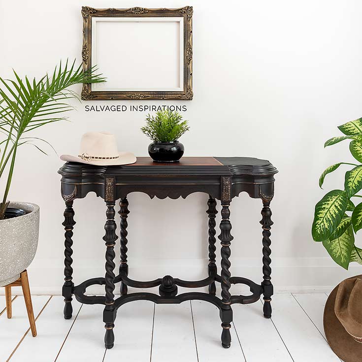 Vintage Hall Table Makeover IG