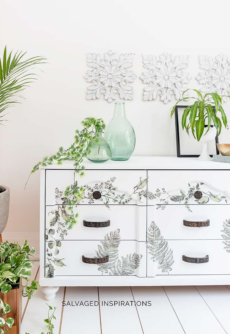 Ugly Laminate Dresser Makeover