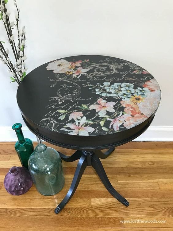 How To Refinish A Table In Florals | Just The Woods 