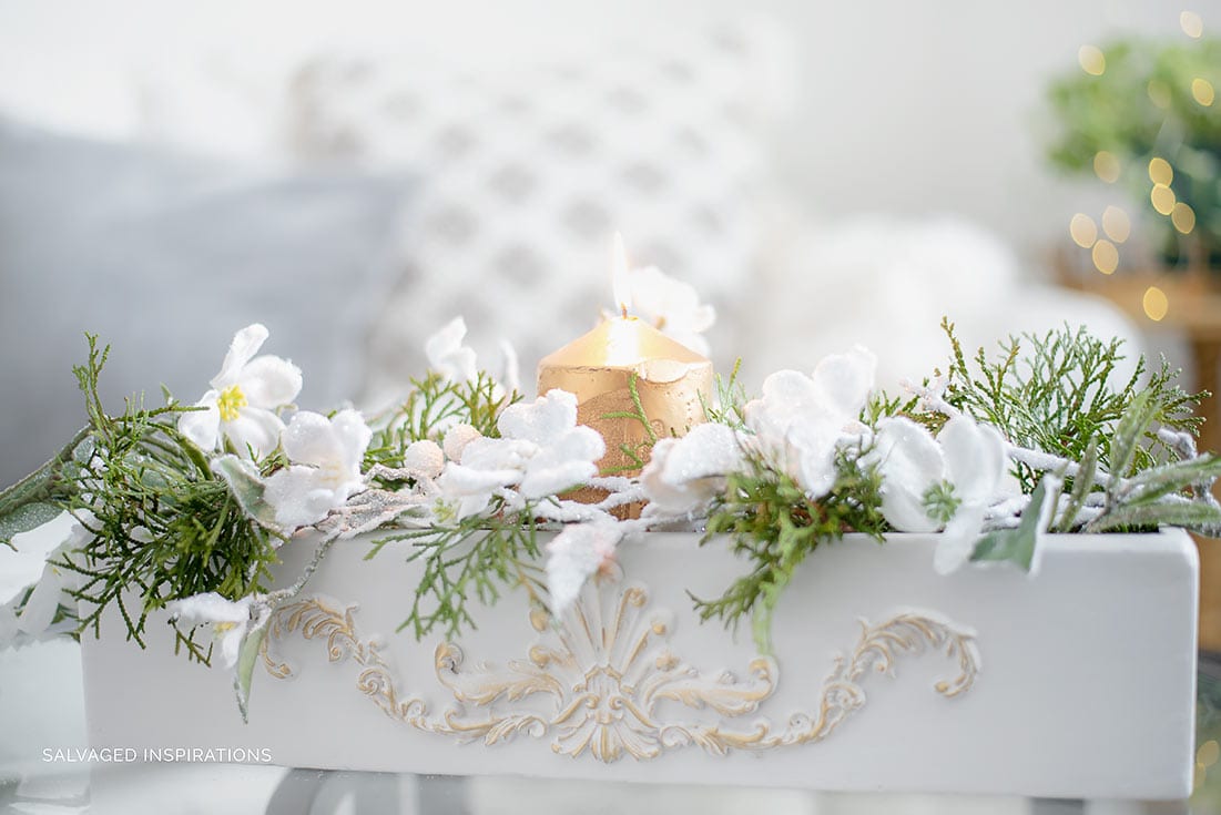 DIY Resin Applique on Thrift Makeover