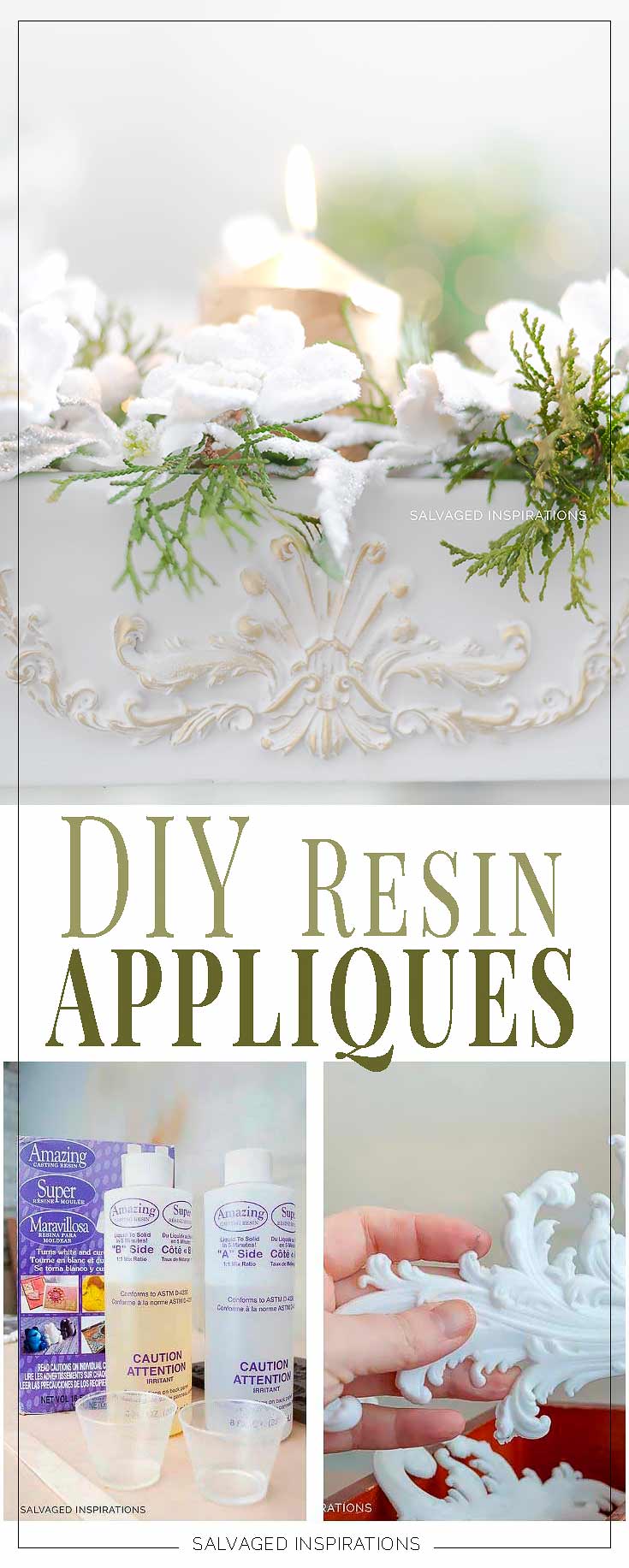 DIY Resin Appliques