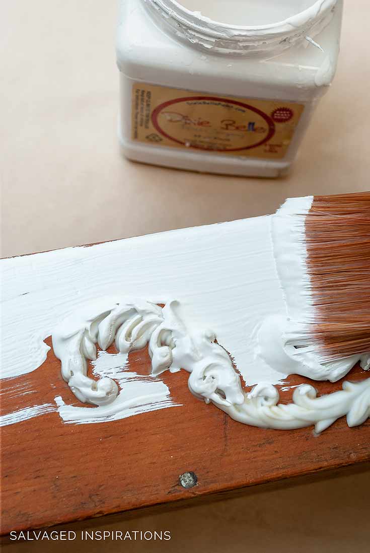 Painting Over Resin Applique