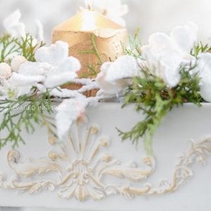 Resin Applique on Thrift Makeover SI