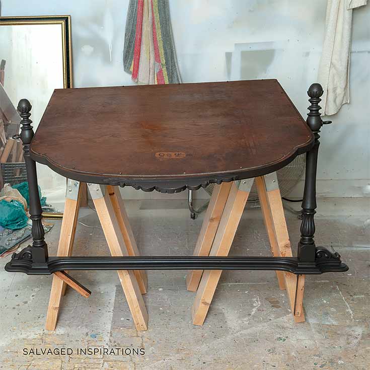 Vintage Mirror on Swivel Stand